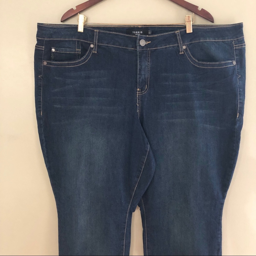 Torrid Denim Dark Wash Like New Size 26S Jeans